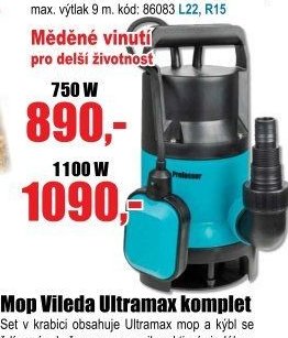 Kalové čerpadlo Professor 750 W / 1100 W