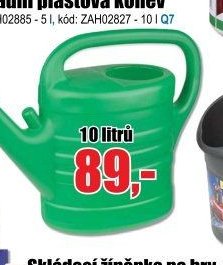 Zahradní plastová konev 10 litrů