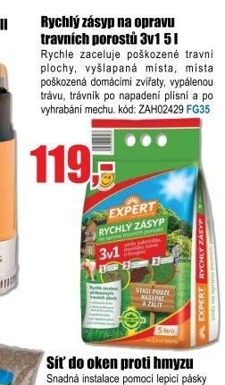 Rychlý zásyp na opravu travních porostů 3v1 5l