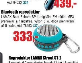 Bluetooth reproduktor LAMAX Beat Sphere SP-1