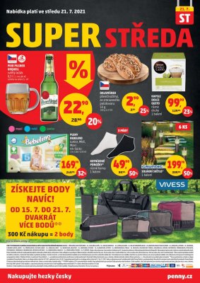 aktuální leták Penny Market 15.7.2021-21.7.2021