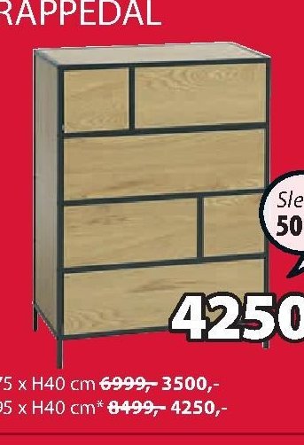 KOMODY TRAPPEDAL (5 zásuvek)