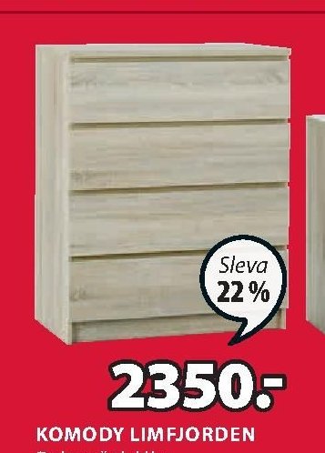 KOMODY LIMFJORDEN (4 zásuvky)