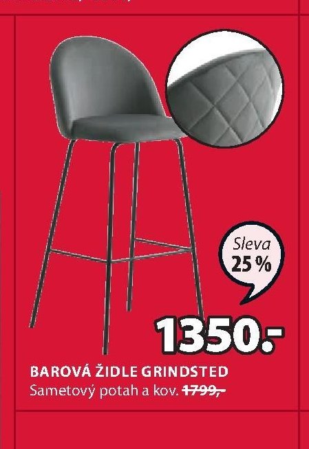 Barová židle Grindsted