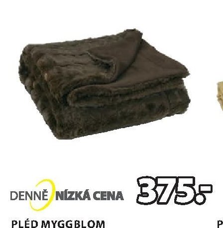 Pléd MYGGBLOM