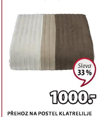 Přehoz na postel KLATRELILJE