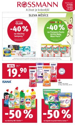 aktuální leták ROSSMANN drogerie 21.7.2021-3.8.2021