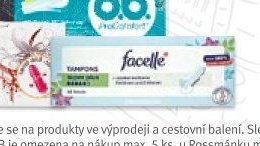 Facelle tampony