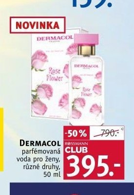 DERMACOL parfémovaná voda pro ženy, různé druhy, 50 ml