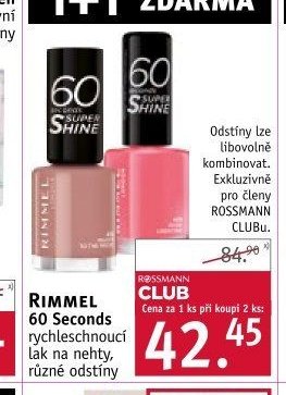 RIMMEL 60 Seconds