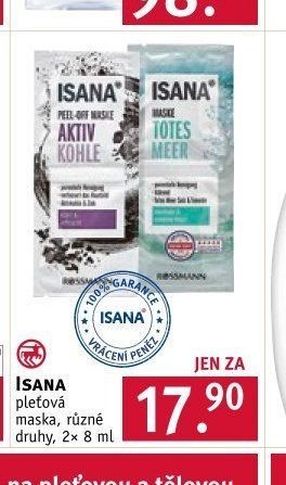 Isana pleťová maska