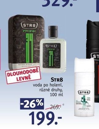 STR8 voda po holení