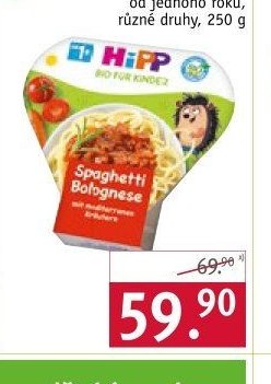 Hipp masozeleninový příkrm pro děti, 250 g