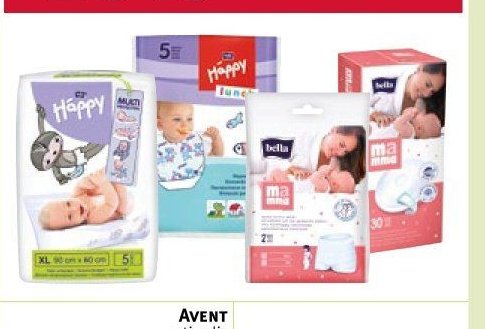 Produkty Bella Happy a Bella Mamma
