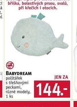 Babydream polštářek s třešňovými peckami