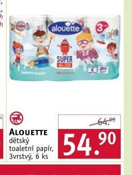 Alouette dětský toaletní papír
