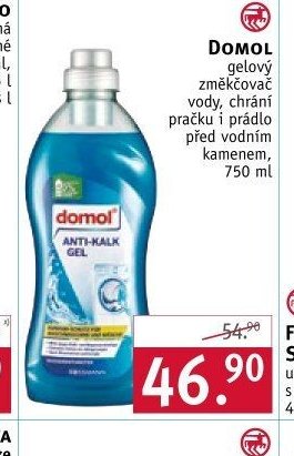 Domol gelový změkčovač vody, 750 ml