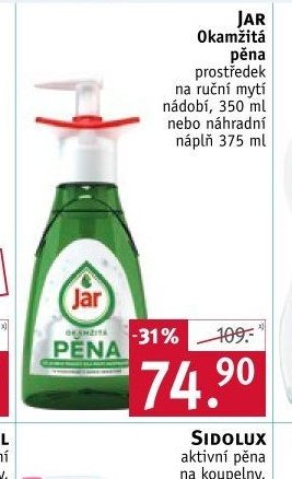 Jar Okamžitá pěna