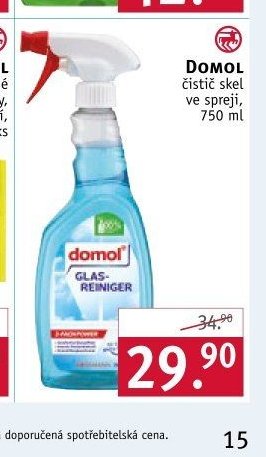 Domol čistič skel