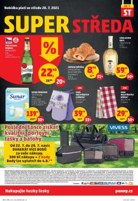 aktuální leták Penny Market 22.7.2021-28.7.2021