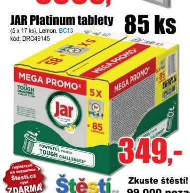 JAR Platinum tablety