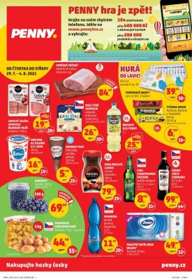 aktuální leták Penny Market 29.7.2021-4.8.2021