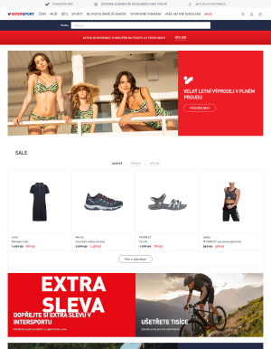 aktuální leták Intersport 28.7.2021-3.8.2021