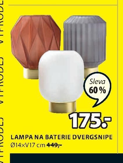LAMPA NA BATERIE DVERGSNIPE