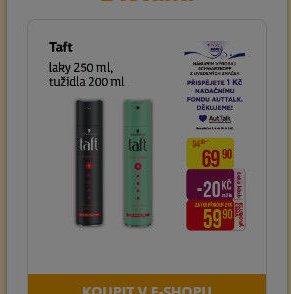 Taft laky 250 ml, tužidla 200 ml