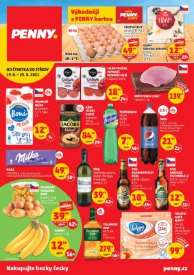 aktuální leták Penny Market 19.8.2021-25.8.2021