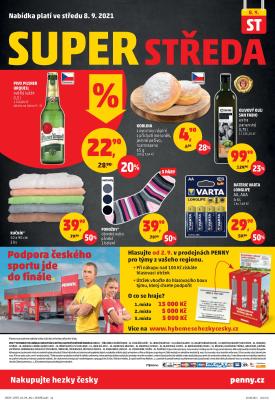 aktuální leták Penny Market 2.9.2021-8.9.2021