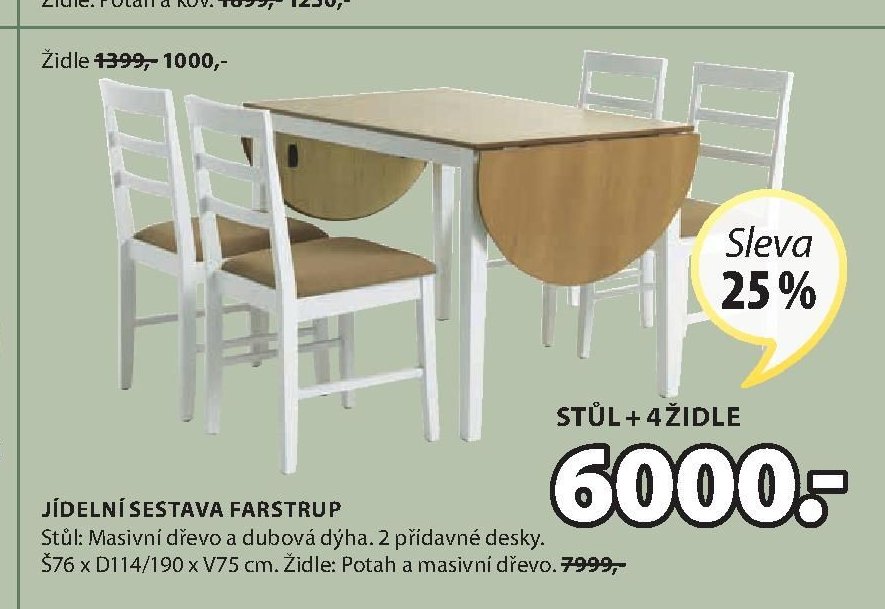 JÍDELNÍ SESTAVA FARSTRUP