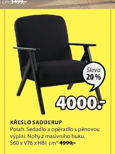KŘESLO SADDERUP