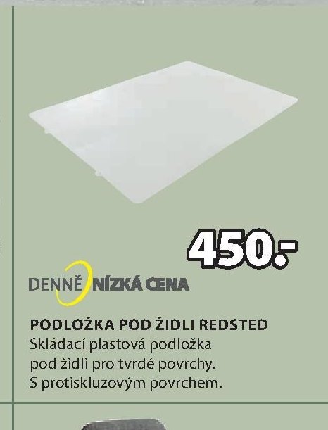 PODLOŽKA POD ŽIDLI REDSTED