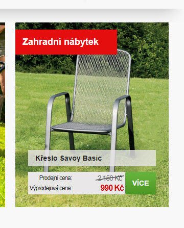 Křeslo Savoy Basic