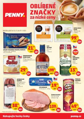 aktuální leták Penny Market 16.9.2021-29.9.2021