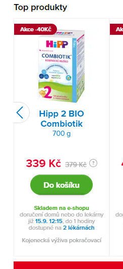 Hipp 2 BIO Combiotik 700 g