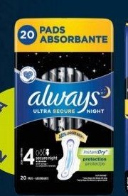 Always Ultra Secure Night 20 ks