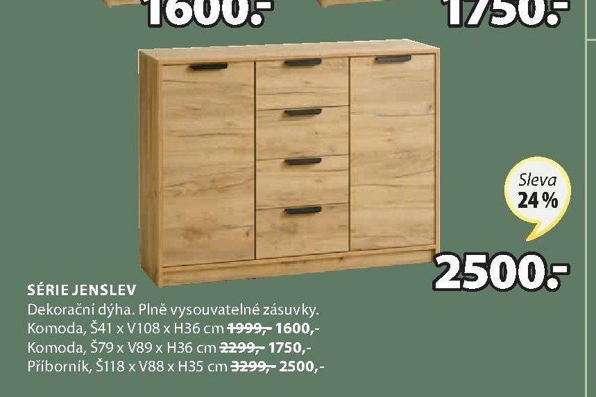 Série JENSLEV komoda