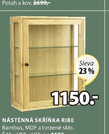 NÁSTĚNNÁ SKŘÍŇKA RIBE