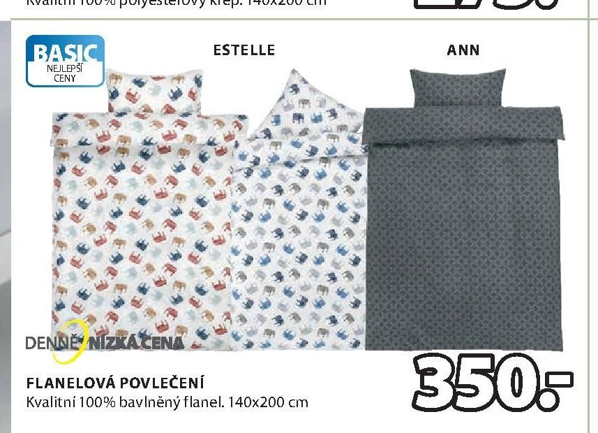 Flanelové povlečení (Estelle, Ann)
