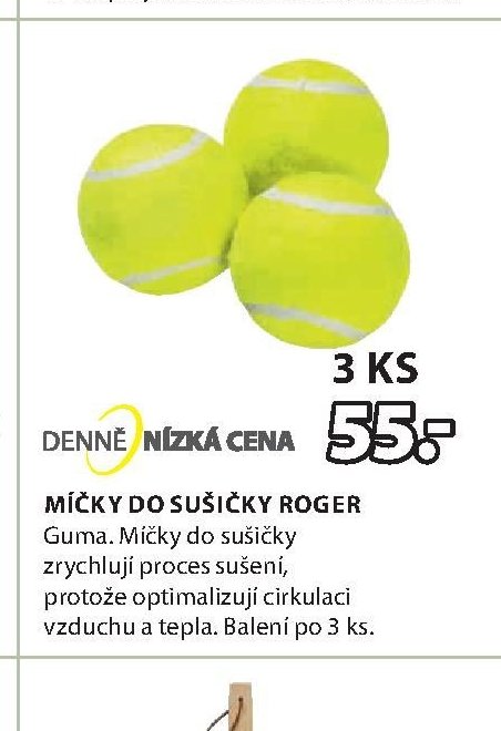 Míčky do sušičky Roger