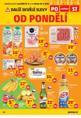aktuální leták Penny Market 23.9.2021-29.9.2021