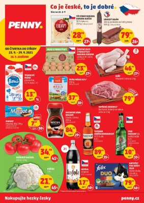 aktuální leták Penny Market 23.9.2021-29.9.2021