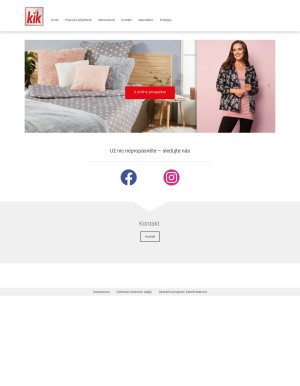 aktuální leták Kik textil 29.9.2021-5.10.2021