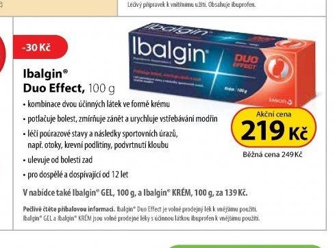 Ibalgin Duo Effect, 100 g