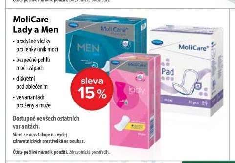 MoliCare Lady a Men