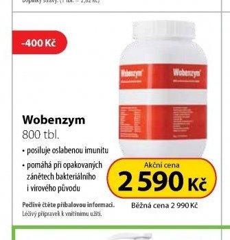 Wobenzym 800 tbl.