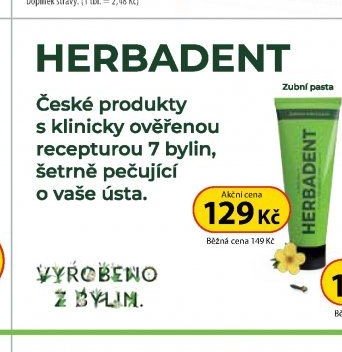 HERBADENT Zubní pasta