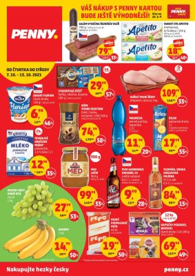 aktuální leták Penny Market 7.10.2021-13.10.2021